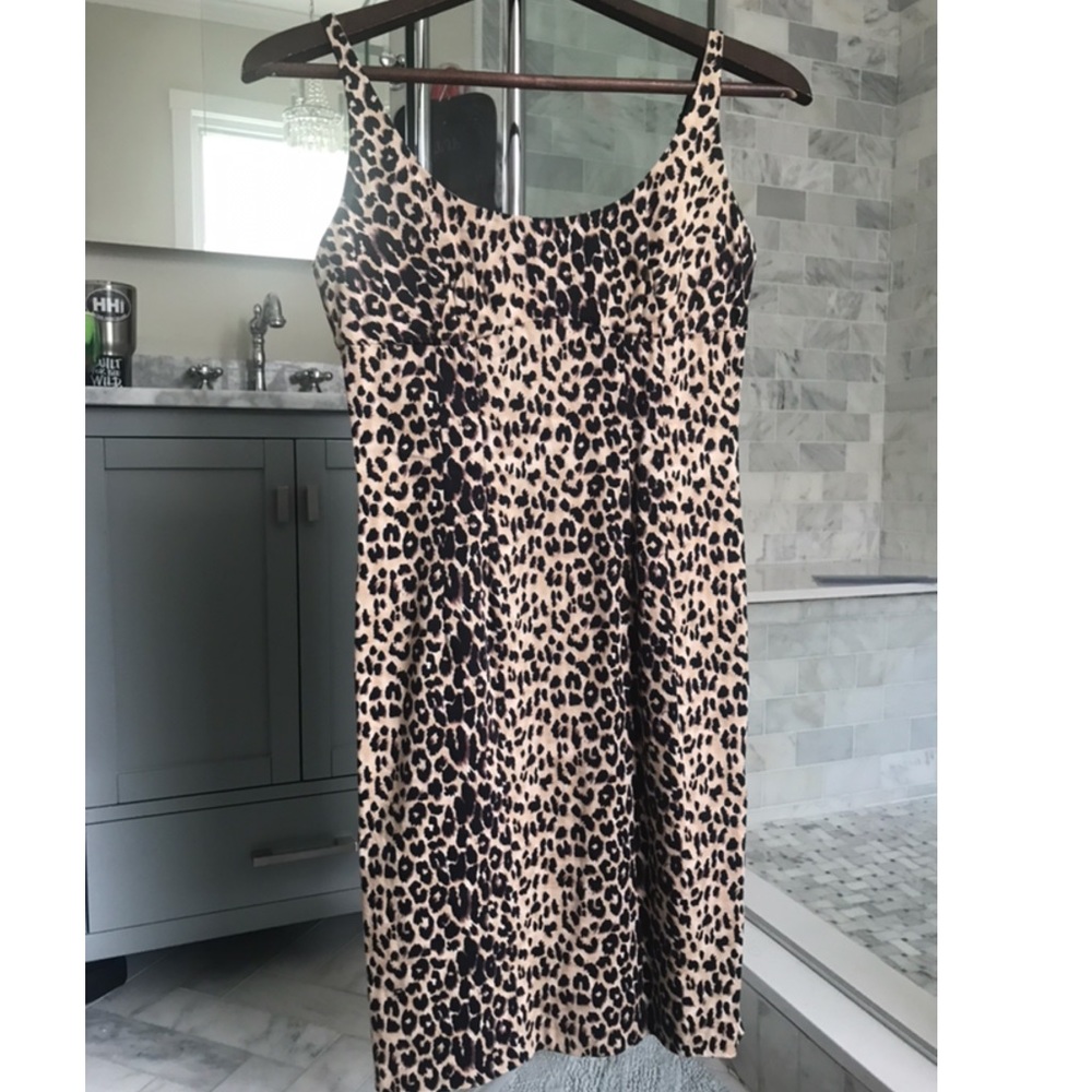 Animal / Leopard print dress